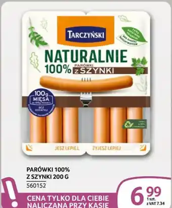 Selgros Parówki 100% z szynki oferta