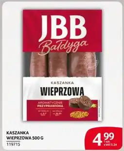 Selgros Kaszanka wieprzowa JBB Bałdyga oferta