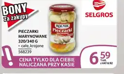 Selgros Pieczarki marynowane Rolnik oferta