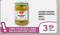 Selgros Ogórki kiszone drobna kostka oferta