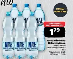 Netto Woda delikatnie gazowana Nałęczowianka oferta