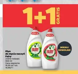 Netto Płyn do mycia naczyń apple Fairy oferta
