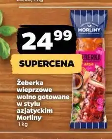 Netto Żeberka wieprzowe wolno gotowane azjatyckie Morliny oferta