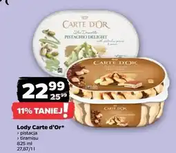 Netto Lody tiramisu Algida Carte D'or Les Desserts oferta