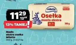 Netto Masło extra osełka Miletto oferta