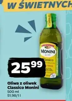 Netto Oliwa z oliwek extra vergine Monini Classico oferta