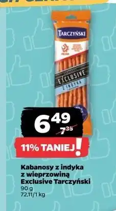 Netto Kabanos z indyka Tarczyński Exclusive oferta