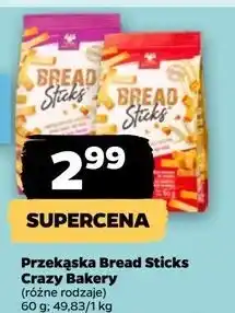 Netto Grzanki czosnkowe Crazy Bakery oferta