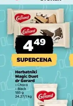 Netto Herbatniki magic duet black Dr Gerard oferta