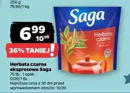 Netto Herbata ekspresowa Saga oferta