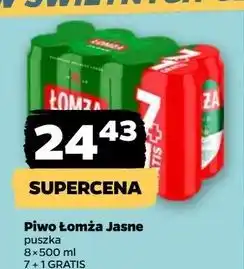 Netto Piwo Łomża Jasne (Dawniej Export) oferta