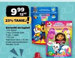 Netto Barwniki do kąpieli koci domek gabi oferta