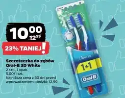 Netto Szczoteczka do zębów medium Oral-B 3D White oferta