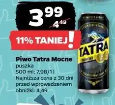 Netto Piwo Tatra Mocne oferta