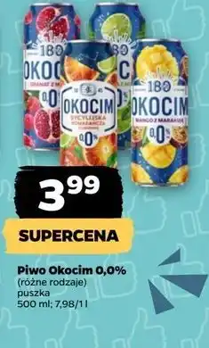 Netto Piwo Okocim Radler Mango Z Marakują 0% oferta