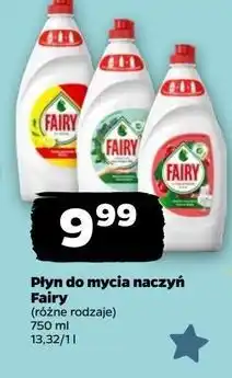 Netto Płyn do mycia naczyń teatree & mint Fairy Sensitive oferta