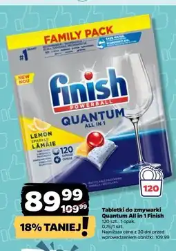 Netto Kapsułki do zmywarki lemon Finish Quantum oferta