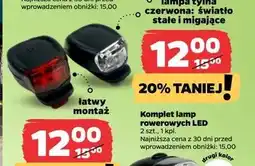 Netto Komplet lamp rowerowych oferta