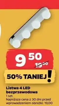 Netto Listwa 4 led bezprzewodowa oferta