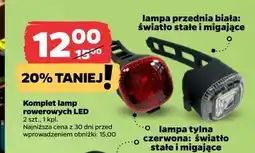 Netto Zestaw lamp rowerowych oferta