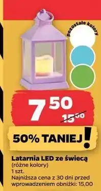Netto Latarnia led ze świecą oferta