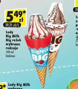 Premium Nasz Sklep Lody Big Milk Big rożek oferta