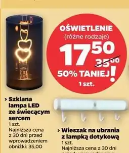 Netto Lampa led ze świecącym sercem oferta