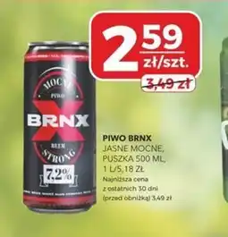 Społem Piwo BRNX oferta