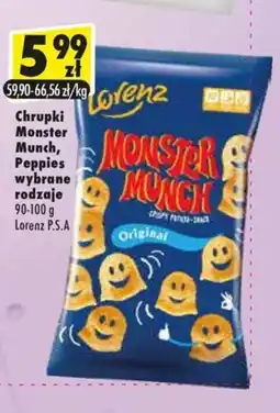 Premium Nasz Sklep Chrupki Monster Munch, Peppies oferta