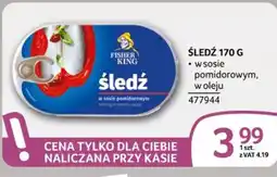 Selgros Sledź Fisher King oferta
