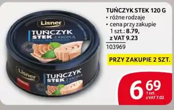 Selgros Tuńczyk stek Lisner oferta