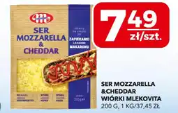 Top Market Ser mozzarella&cheddar wiórki mlekovita oferta