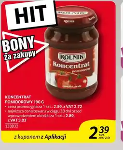 Selgros Koncentrat pomidorowy Rolnik oferta