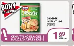 Selgros Drożdże instant Dr. Oetker oferta