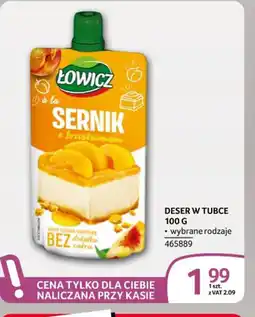 Selgros Deser w tubce Lowicz oferta