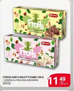 Selgros Czekoladki Carletti Zabki oferta