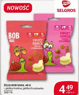 Selgros Zelki Bob Snail oferta