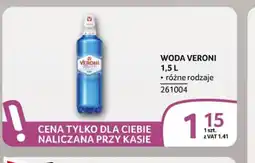 Selgros Woda Veroni oferta