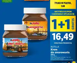 Lidl Krem do smarowania Nutella oferta