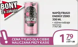 Selgros Napój Frugo Energy Zero oferta