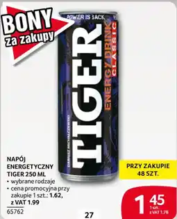 Selgros Napój energetyczny Tiger oferta