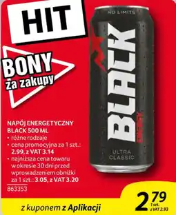 Selgros Napój energetyczny Black oferta