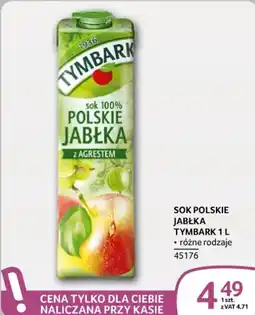 Selgros Sok Polskie Jabłka Tymbark oferta