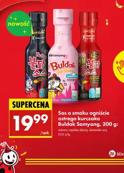 Biedronka Sos carbonara Buldak Samyang oferta