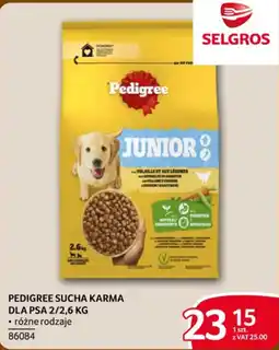 Selgros Pedigree Sucha Karma dla Psa oferta