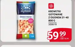 Selgros Krewetki gotowane z ogonem oferta
