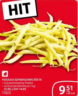 Selgros Fasolka szparagowa żółta oferta