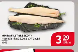 Selgros Mintaj filet bez skóry oferta