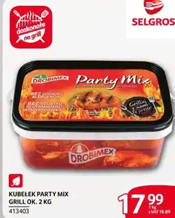 Selgros Kubeełek Party Mix Grill Ok. oferta