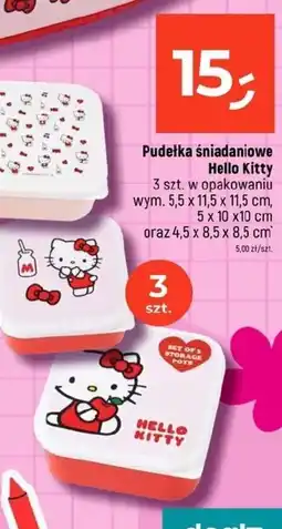 Dealz Pudełka śniadaniowe Hello Kitty oferta
